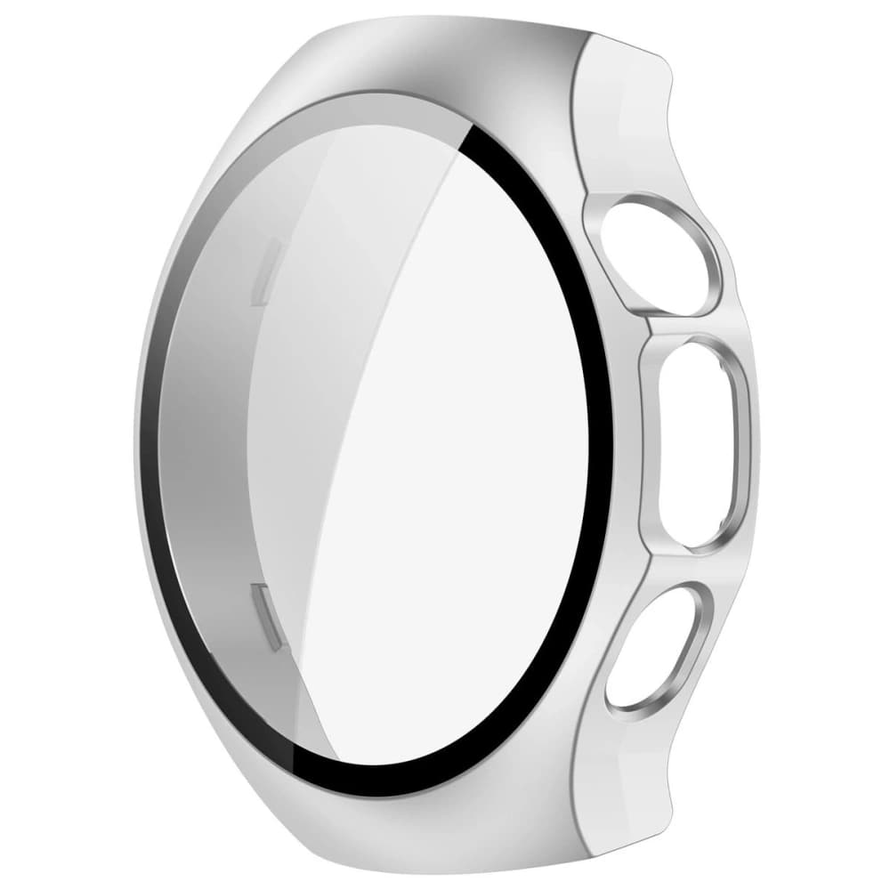 Bizon Case+Glass Uhr Huawei Watch 5 46mm satin silber - 3