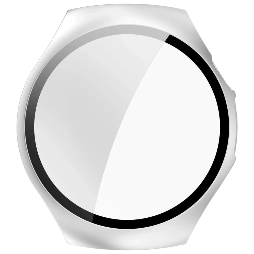 Bizon Case+Glass Uhr Huawei Watch 5 46mm satin silber - 7