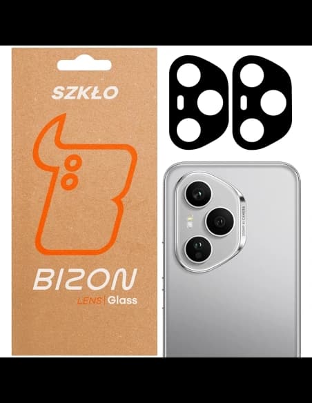 Szkło na aparat Bizon Glass Lens do Honor 400 Pro 5G [2 PACK]