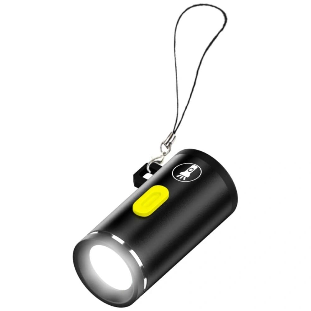 4smarts Explorer 4-in-1 příslušenství set USB-C klíčový řetěz kabel, USB-C / USB-C adaptér, USB-C zapalovač, USB-C svítilna černá - 3