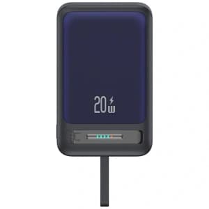 USAMS XM Sorozat CD219 10000mAh-os mágneses vezeték nélküli powerbank fekete