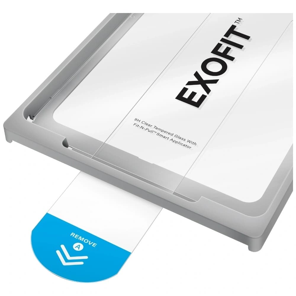 UNIQ Optix Clear Exofit tempered glass with applicator for Apple iPad Air 11" 2024 / 11" 2025 / iPad 10.9" 2022 - 4
