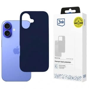 3MK Silicone Case Apple iPhone 16 navy blue