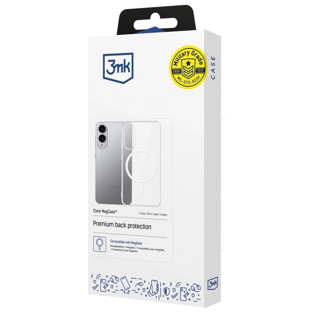 3MK Clear MagCase Samsung Galaxy S25 Edge - 3