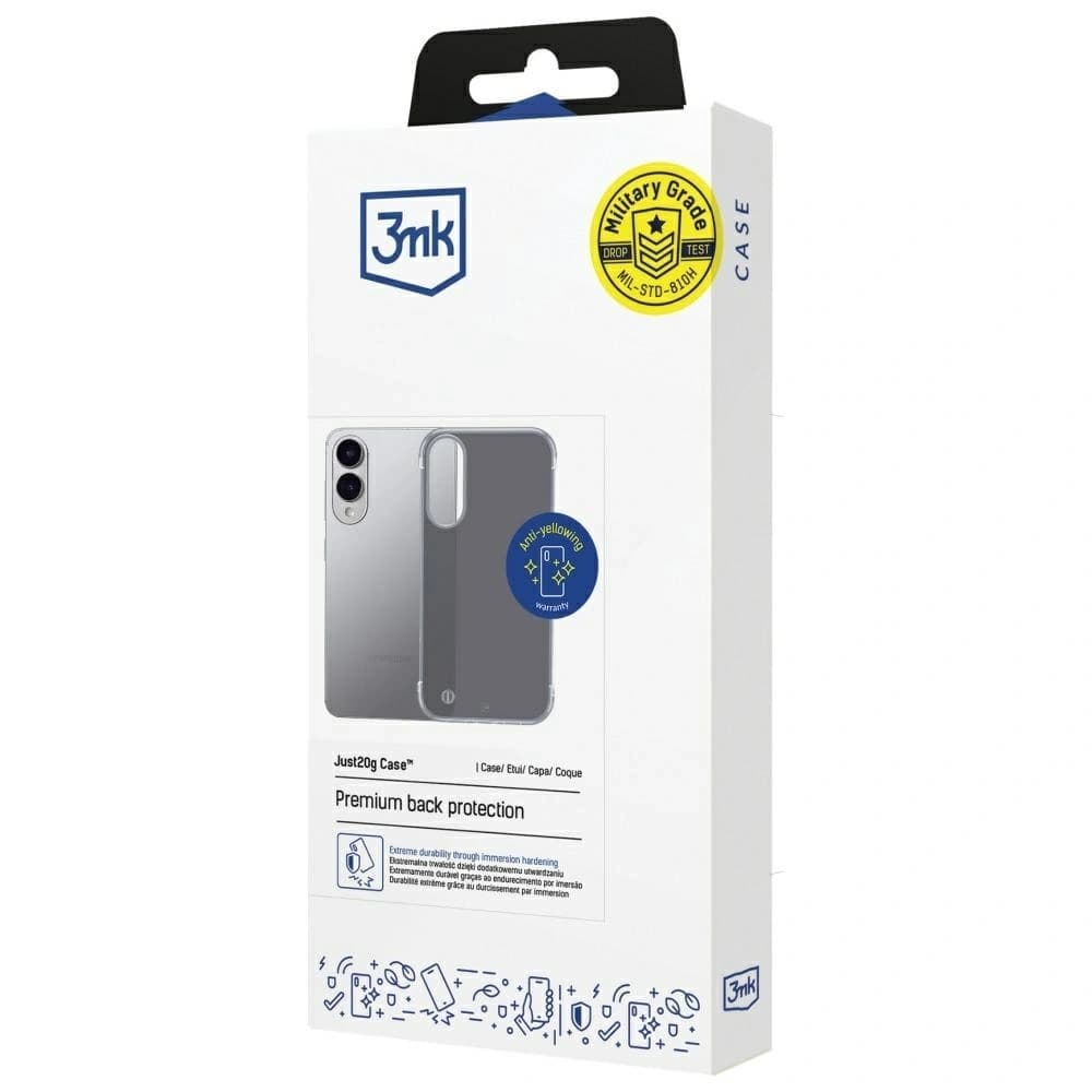 3MK Just20g Matt Case Samsung Galaxy S25 Edge schwarz - 7