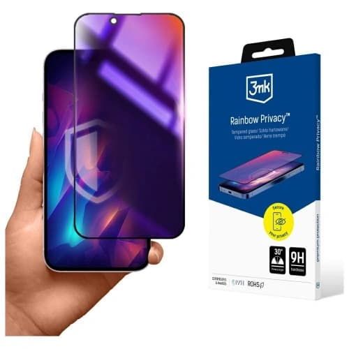 3MK Szivárvány Privát Apple iPhone 17e / 16e