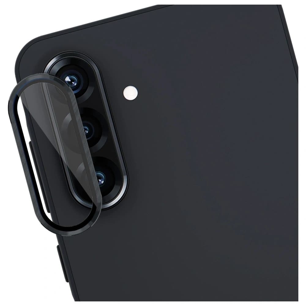 Protecție lentilă 3MK Pro pentru Samsung Galaxy A36 / A56 5G neagră - 6