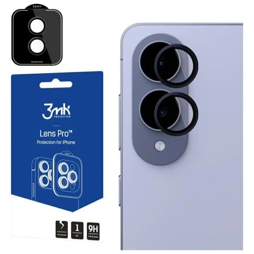 3MK Linsenschutz Pro Samsung Galaxy S25 Edge schwarz