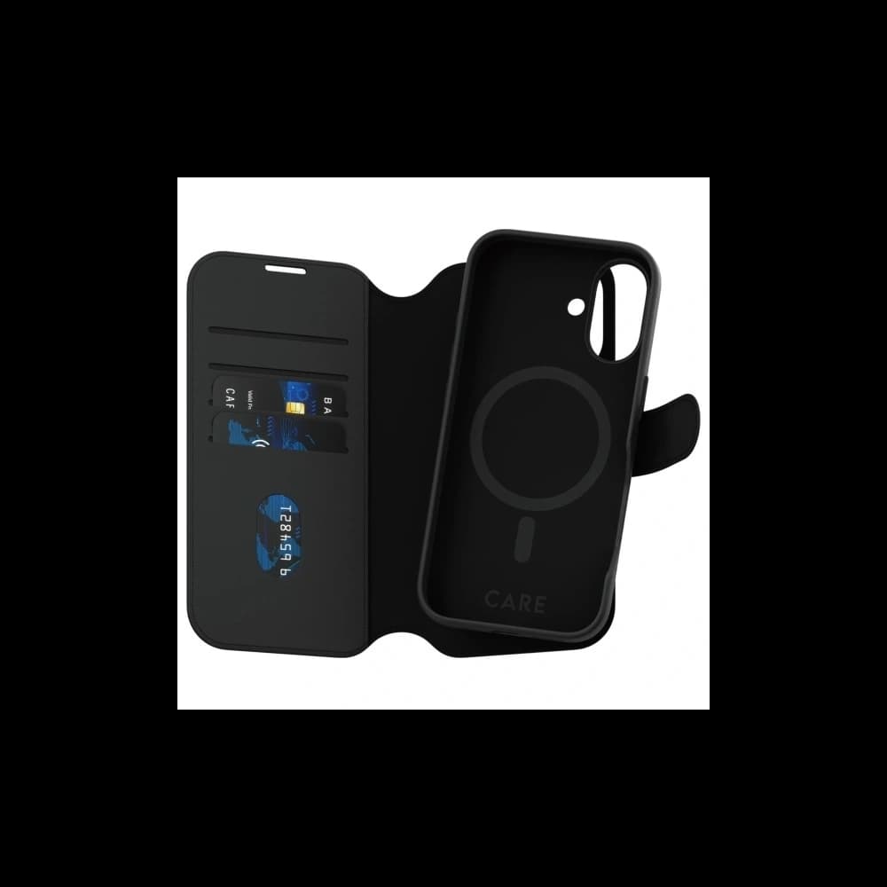 CARE by PanzerGlass Feature Tango 2in1 Wallet MagSafe Apple iPhone 16 black - 2