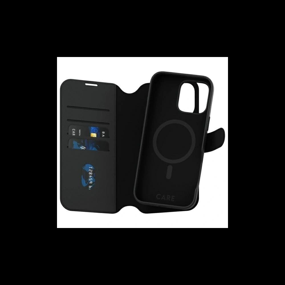 CARE von PanzerGlass Feature Tango 2in1 Wallet MagSafe Apple iPhone 16 Pro Max schwarz - 2