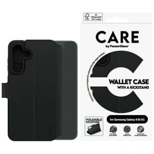 CARE von PanzerGlass Feature Wallet Kickstand Samsung Galaxy A36 5G schwarz