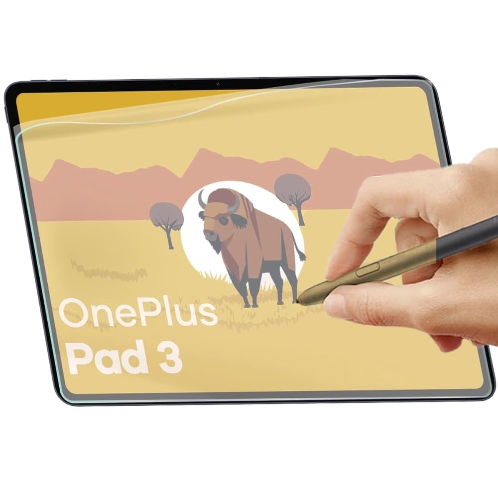 Folia imitująca papier Bizon Film Tab Papirus do OnePlus Pad 3 / 2 Pro / Oppo Pad 4 / 4 Pro [2 PACK] - 5