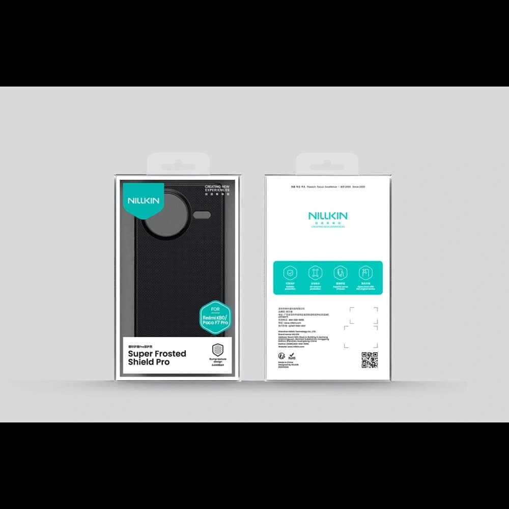 Nillkin Super Frosted Shield Pro Xiaomi Redmi K80 / Poco F7 Pro schwarz - 6