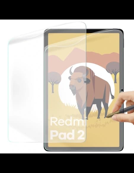 Folia imitująca papier Bizon Film Tab Papirus do Xiaomi Redmi Pad 2 [2 PACK]