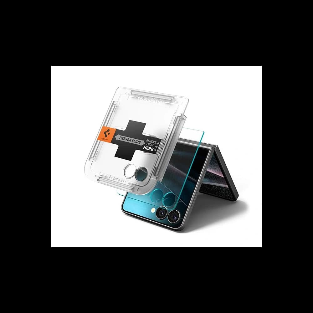 Spigen Glas.tr ez Fit HD Samsung Galaxy Z Flip 7 Clar - 2