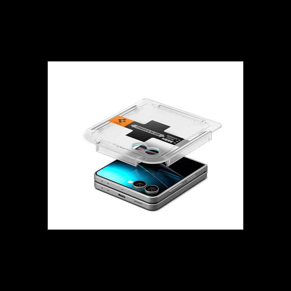Spigen Glas.tr ez Fit HD Samsung Galaxy Z Flip 7 Clar - 9
