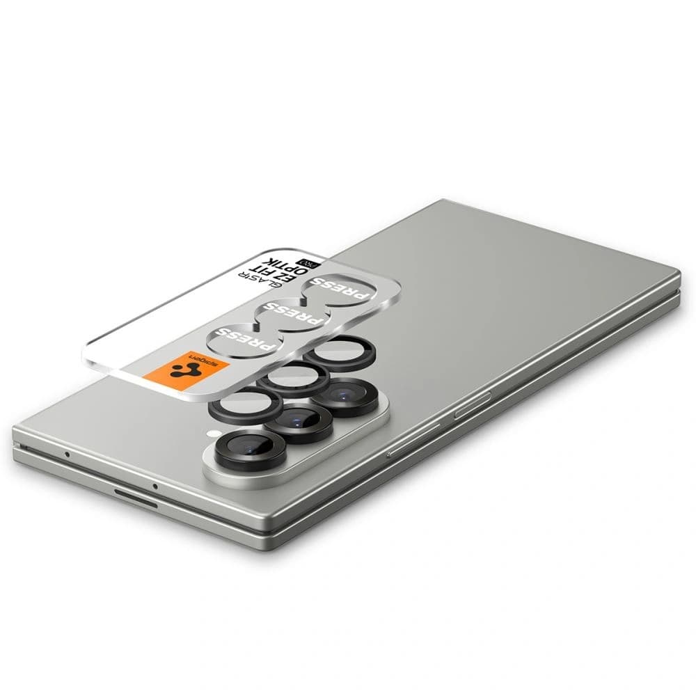 Spigen Optik Pro HD üveg.fedél a Samsung Galaxy Z Fold 7-hez Fekete [2 CSOMAG] - 5