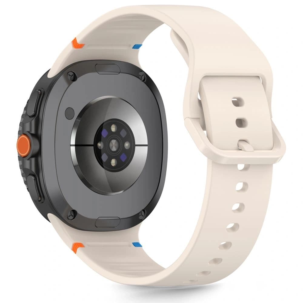 Pasek Tech-Protect Silicone Samsung Galaxy Watch 8 / Classic 40/44/46mm Starlight - 2