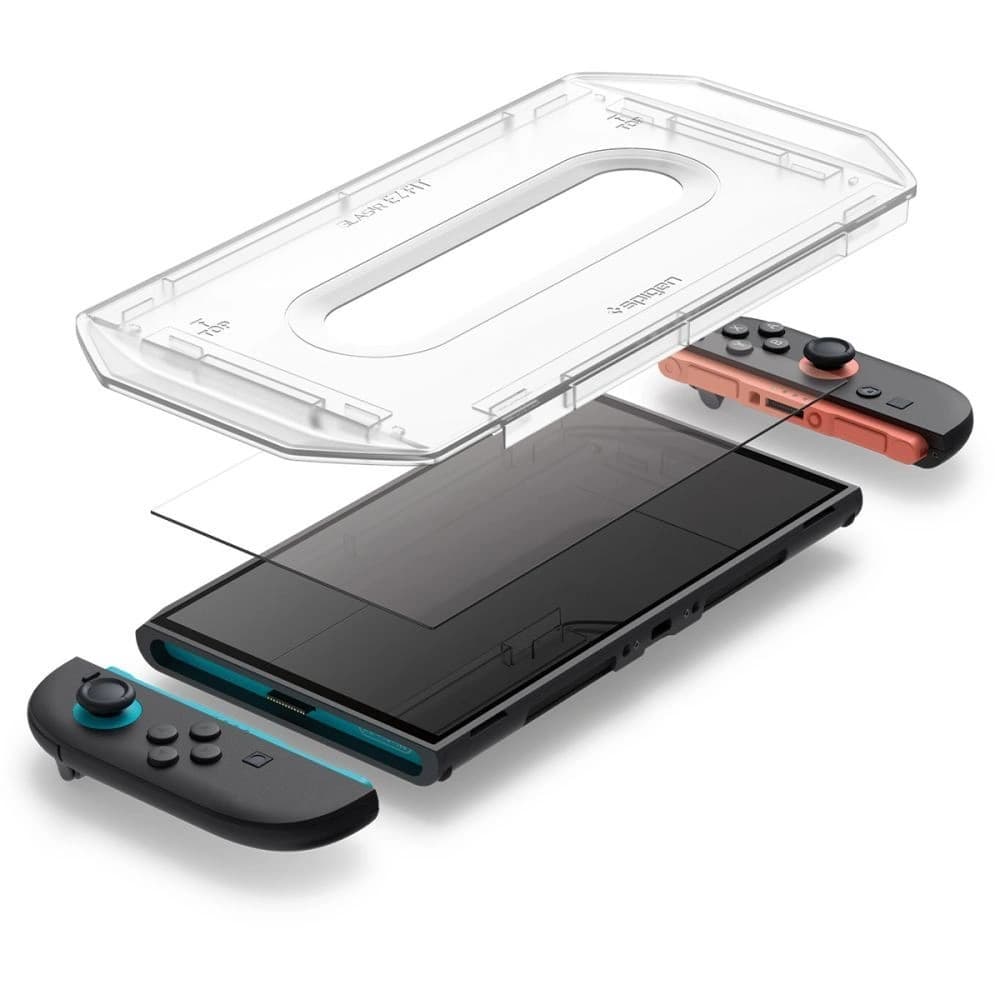 Spigen Glas.tr ez Fit Nintendo Switch 2 Klar [2 PACK] - 6