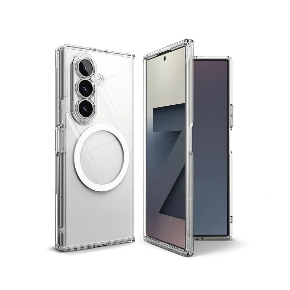 Etui Ringke Fusion Magnetic MagSafe do Samsung Galaxy Z Fold 7 Clear - 6
