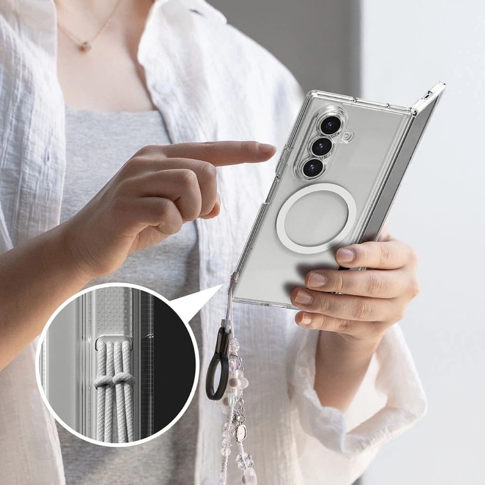 Etui Ringke Fusion Magnetic MagSafe do Samsung Galaxy Z Fold 7 Clear - 10