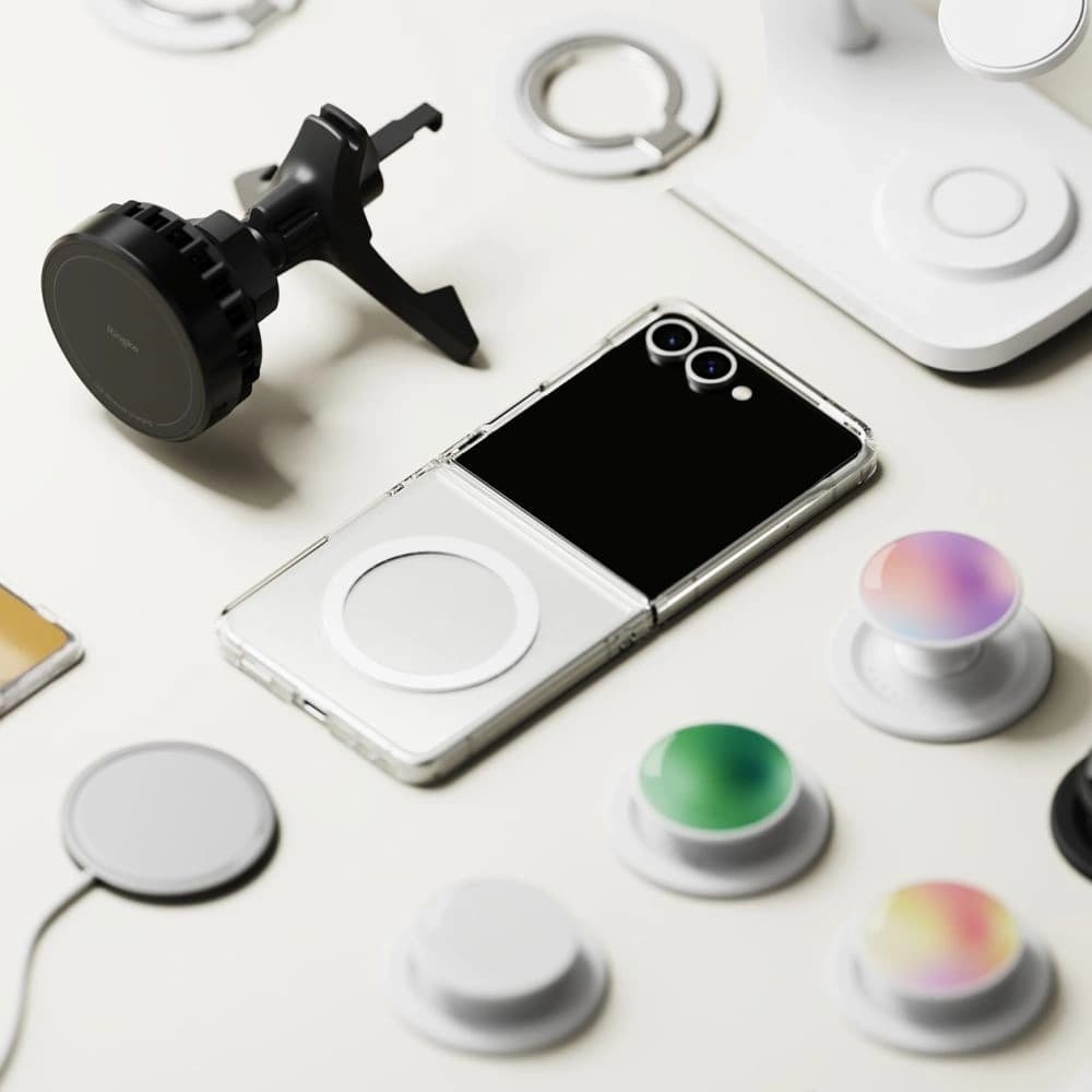 Ringke Fusion Magnetic MagSafe Samsung Galaxy Z Flip 7 Clear - 7