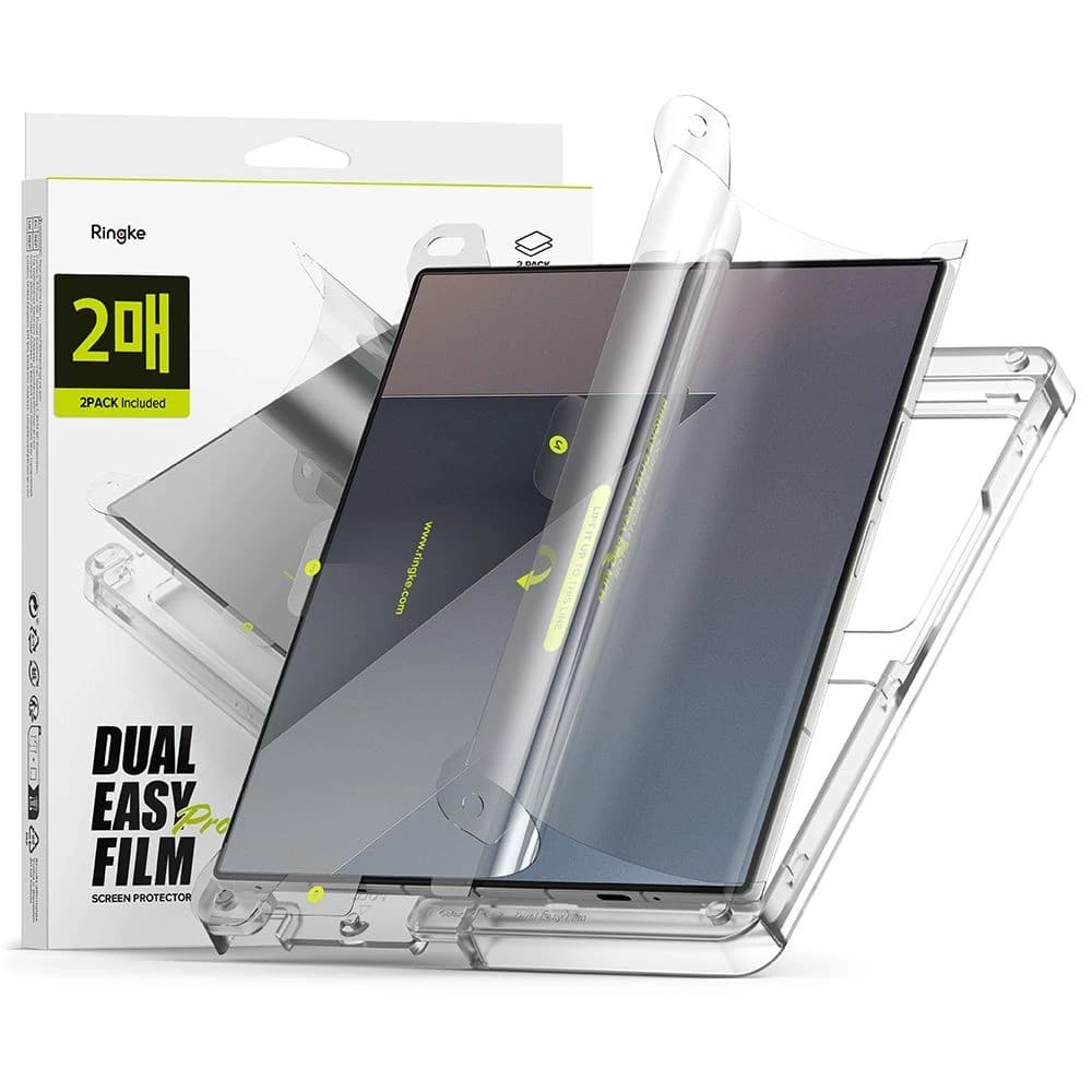 Ringke Dual Easy Pro Samsung Galaxy Z Fold 7 Klar [2 PACK] - 1