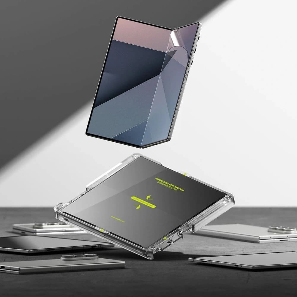 Ringke Dual Easy Pro Samsung Galaxy Z Fold 7 Klar [2 PACK] - 4