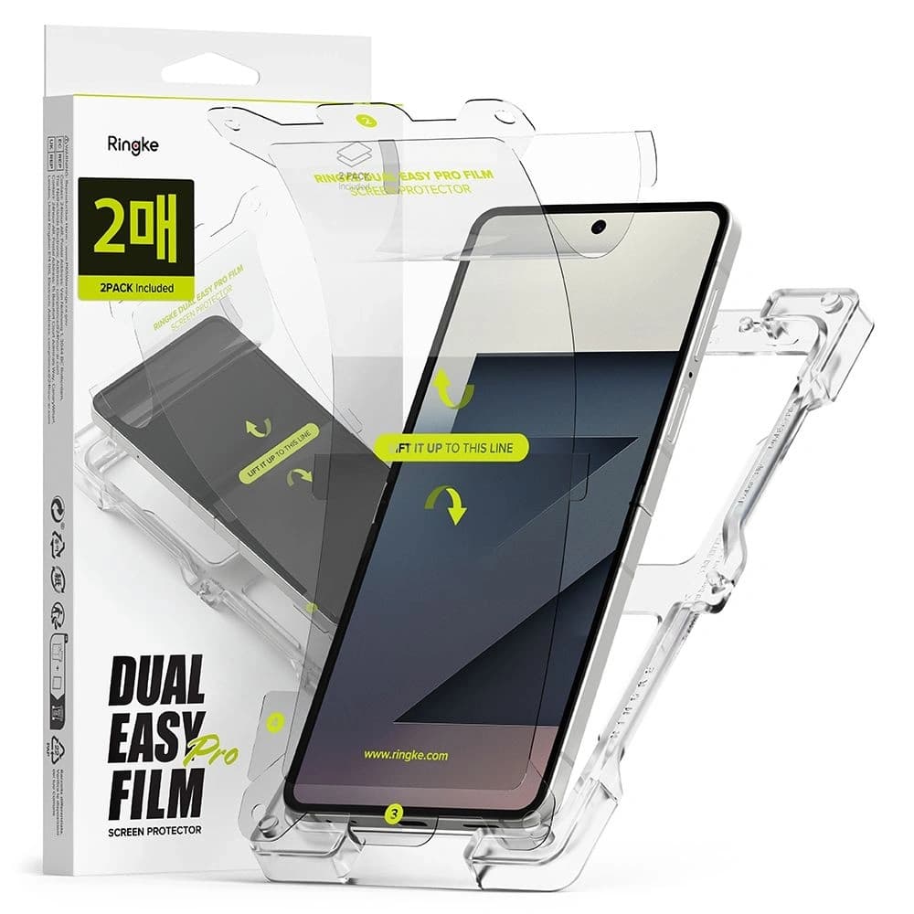 Ringke Dual Easy Pro Samsung Galaxy Z Flip 7 Clear [2 BALENÍ] - 1