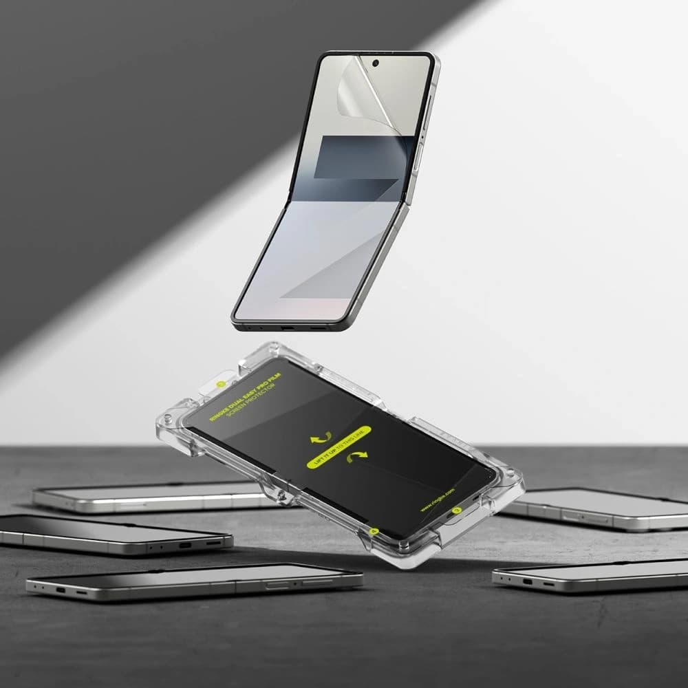 Ringke Dual Easy Pro Samsung Galaxy Z Flip 7 Clear [2 BALENÍ] - 6