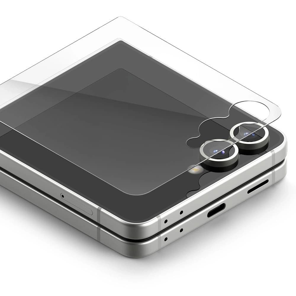 Ringke Cover Display Pro Samsung Galaxy Z Flip 7 Átlátszó [2 CSOMAG] - 2