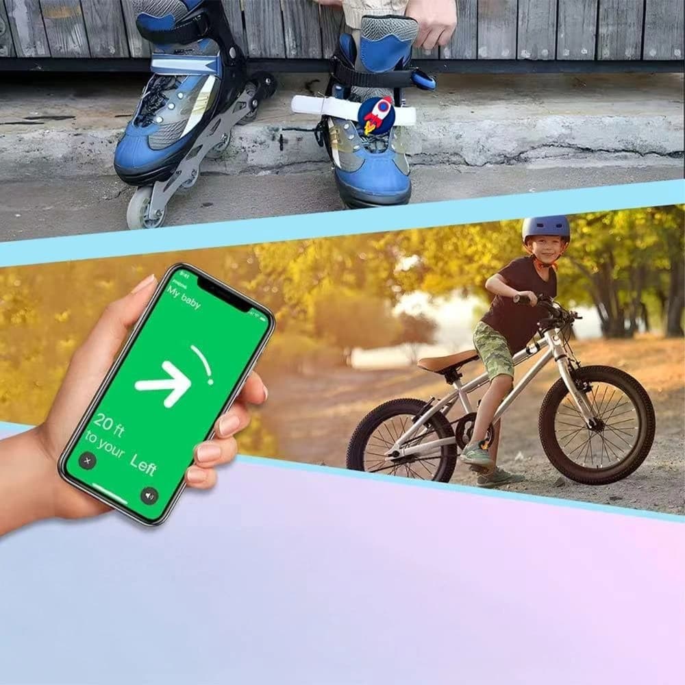 Tech-Protect Smooth Für Kinder Apple AirTag 1 / 2 Bunt [4 PACK] - 9