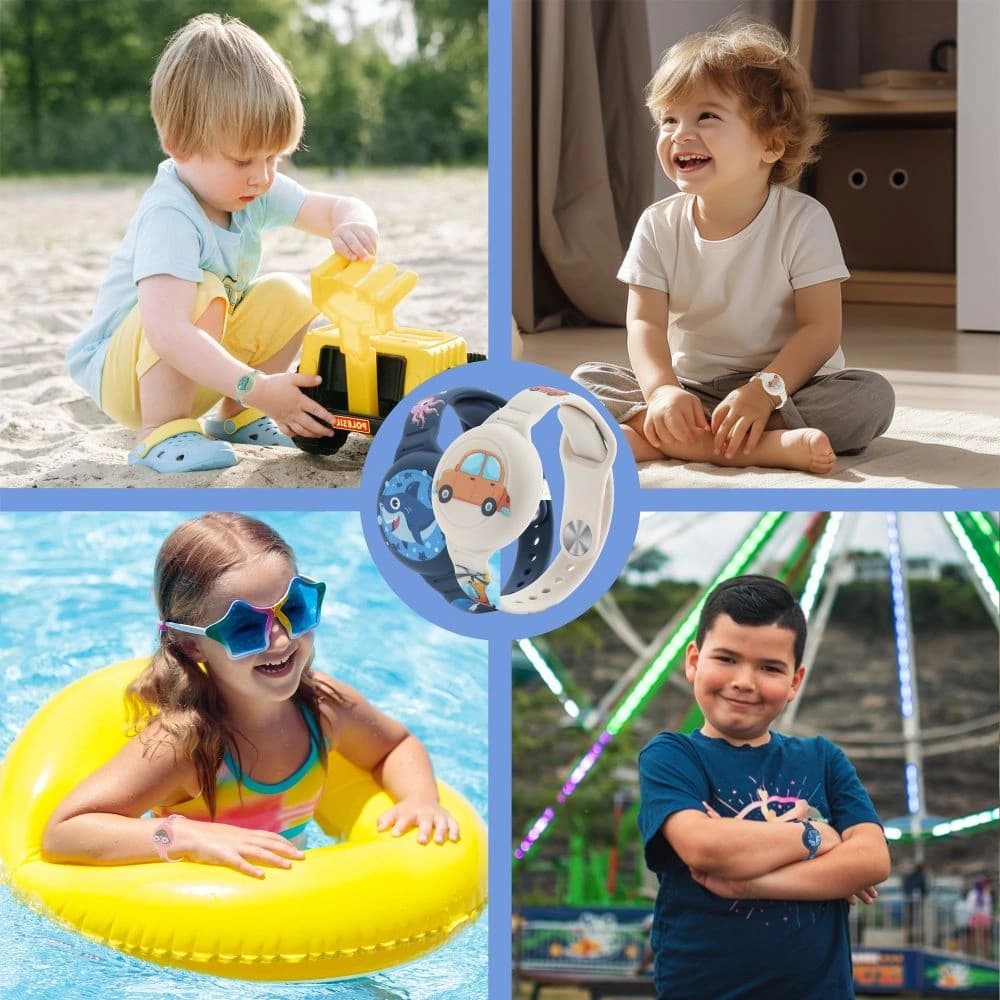 Tech-Protect Smooth Für Kinder Apple AirTag 1 / 2 Bunt [2 PACK] - 8