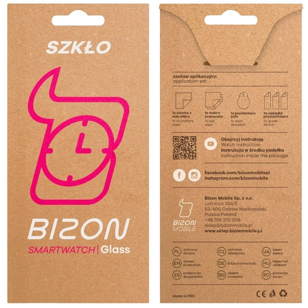 Bizon Skleněné Hodinky Čiré Samsung Galaxy Watch 8 Classic 46 mm - 6