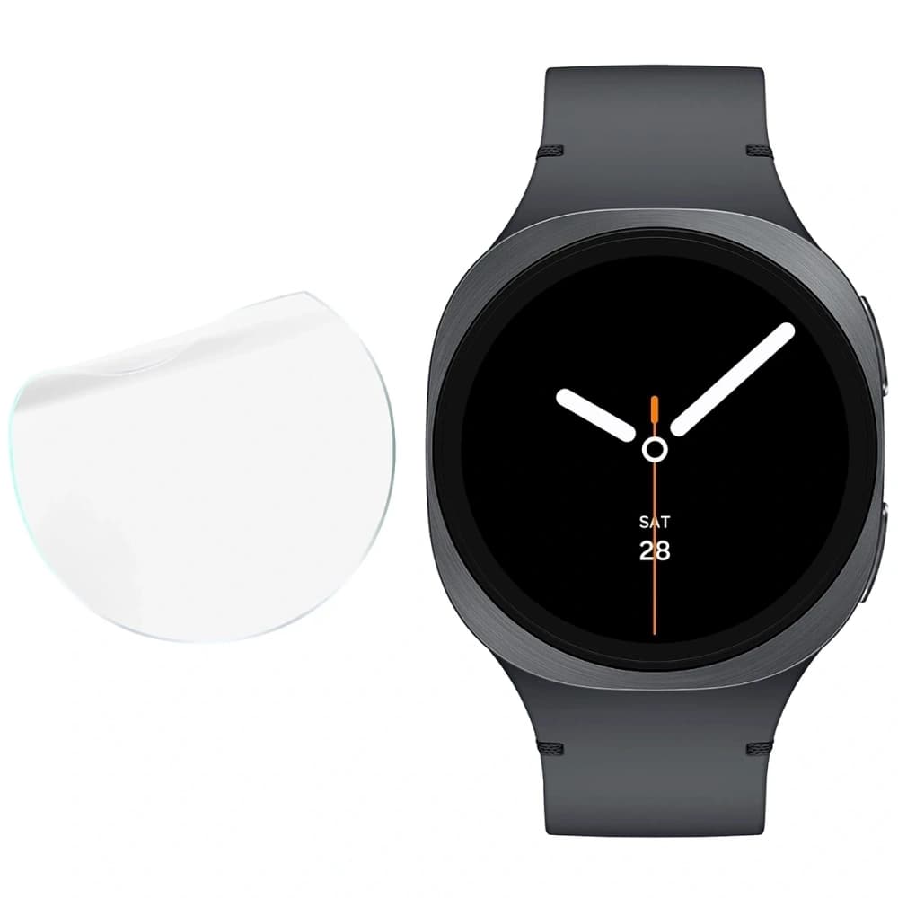Bizon skleněná ochranná fólie Hydrogel pro Samsung Galaxy Watch 8 40 mm [2 BALENÍ] - 4