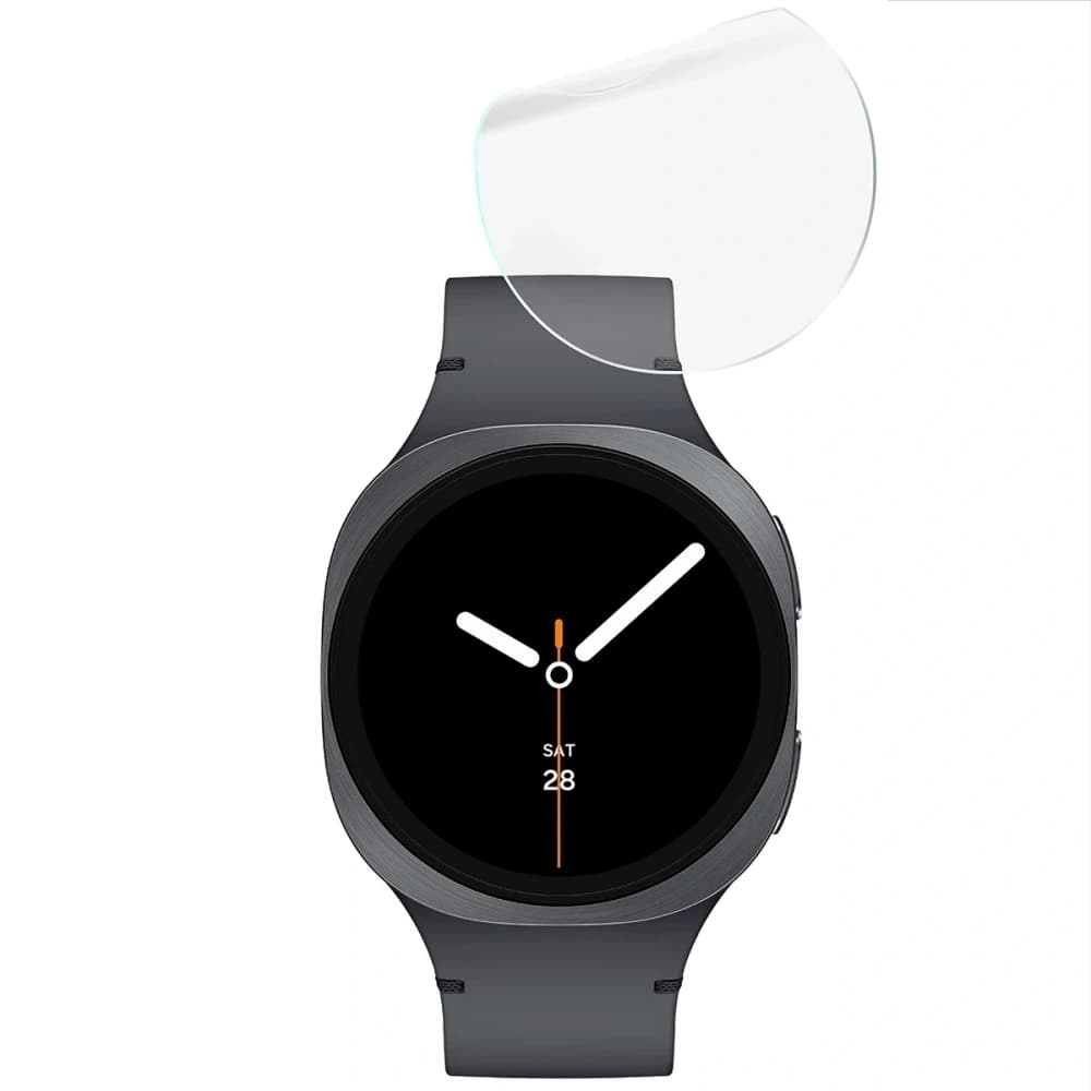 Bizon skleněná ochranná fólie Hydrogel pro Samsung Galaxy Watch 8 40 mm [2 BALENÍ] - 5