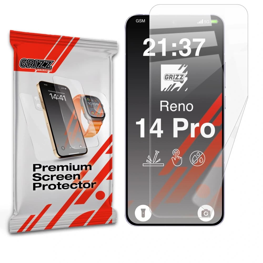 Folia ceramiczna GrizzGlass CeramicFilm do Oppo Reno14 Pro - 1