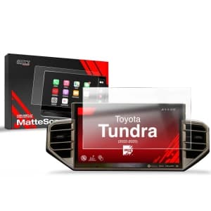 Matte GrizzGlass CarDisplay Protection Toyota Tundra 14" (2022-2025)