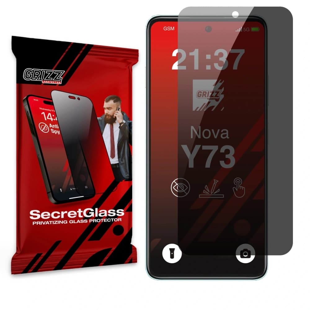 GrizzGlass Matte SecretGlass Huawei Nova Y73 - 1