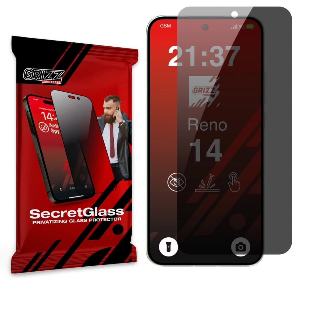 GrizzGlass Matte SecretGlass Oppo Reno14 - 1