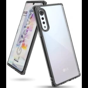 Ringke Tasche Fusion LG Velvet Smoke Schwarz