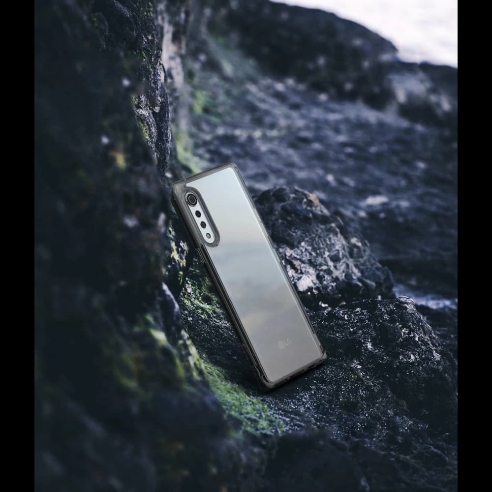 Ringke Tasche Fusion LG Velvet Smoke Schwarz - 6