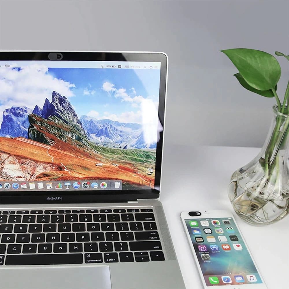 ZaŚlepka Na KamerĘ Tech-protect Cam Fit+ 3-pack Laptop Webcam Cover Black - 3