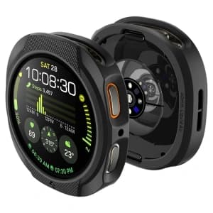 Etui Spigen Liquid Air Samsung Galaxy Watch 8 (44 Mm) Matte Black