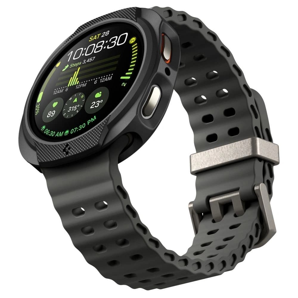 Etui Spigen Liquid Air Samsung Galaxy Watch 8 (44 Mm) Matte Black - 8