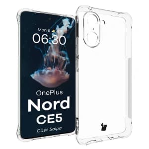 Carcasă Bizon Salpa pentru OnePlus Nord CE 5G, transparentă