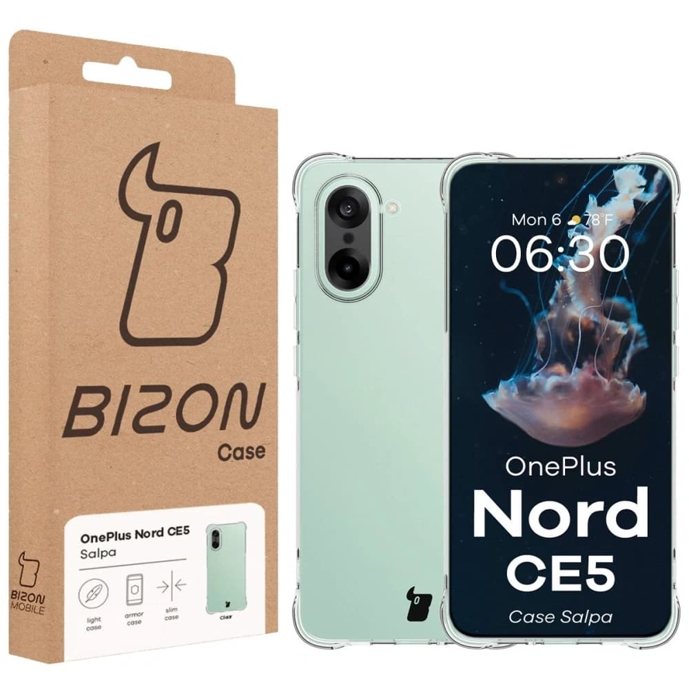 Bizon Case Salpa OnePlus Nord CE5 5G transparent - 7