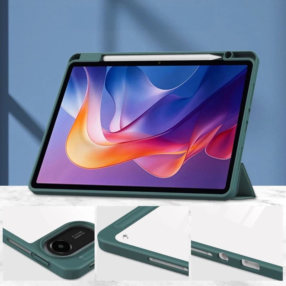 Bizon Case Tab Clear Matt Xiaomi Redmi Pad 2 dunkelgrün - 3