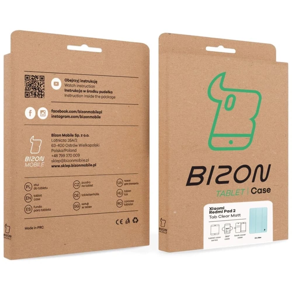 Bizon Case Tab Clear Matt Xiaomi Redmi Pad 2 blue - 9