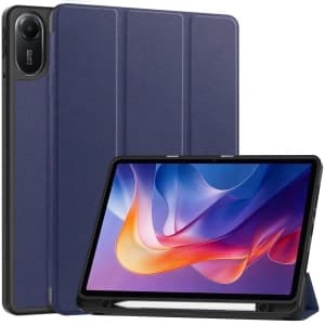 Bizon Case Tab Lizard Xiaomi Redmi Pad 2 dunkelblau